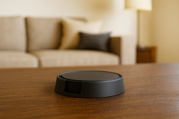 Coaster Set with Holder (5-Piece)